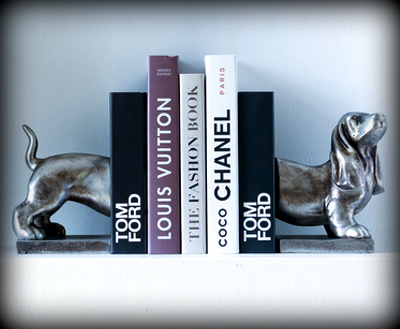 Dachshund-bookends